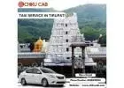 Smooth Journey Experience - Taxi Service in Tirupati 